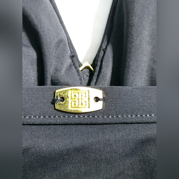 Amoressa by Miraclesuit Diamonds Are Forever Roxy Tankini Swim Top Size 10 - Picture 5 of 11